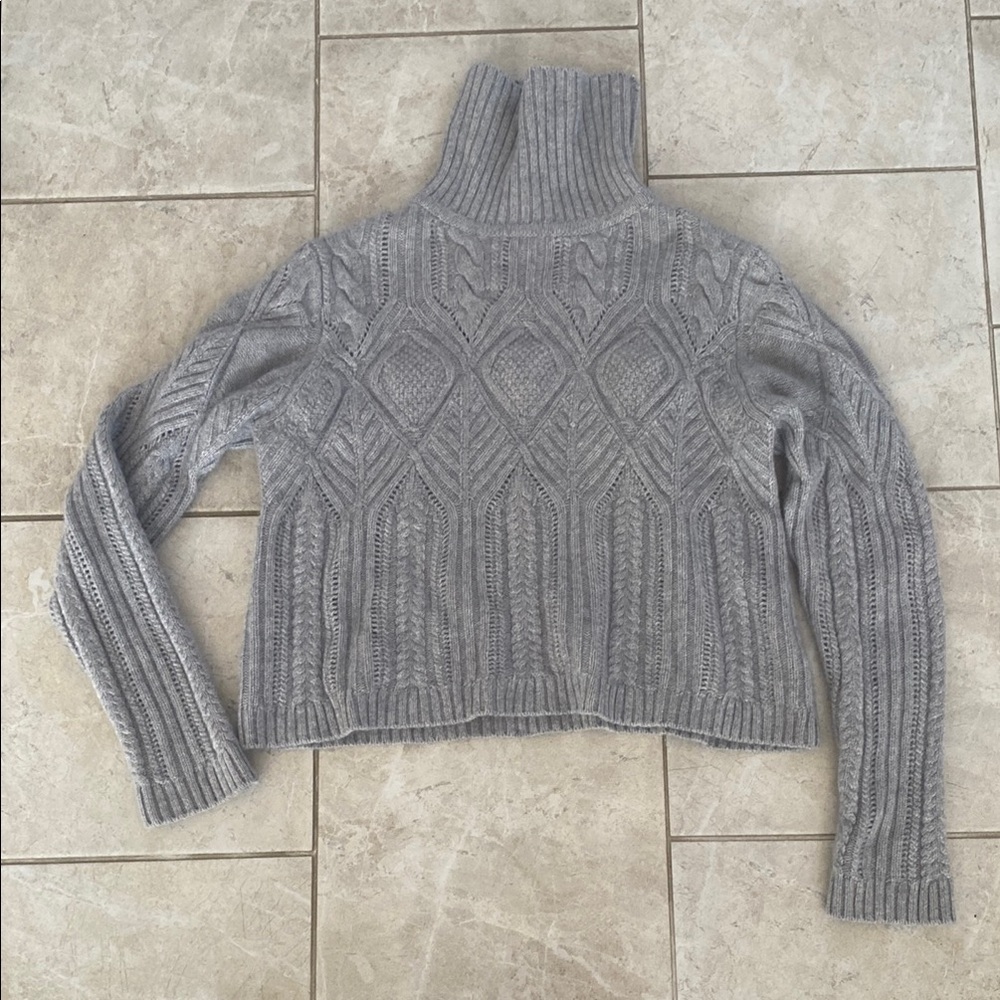 Magaschoni Cashmere Wool Blend Knit Turtleneck - Picture 2 of 12